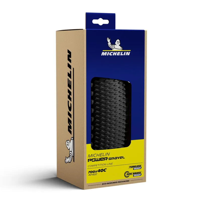 Michelin Power Gravel Folding Tyre - Black-2