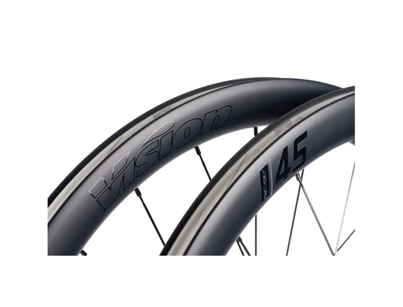 Vision SC 45 SL i23 Disc Carbon Tubeless Ready Road Wheelset - Black-4