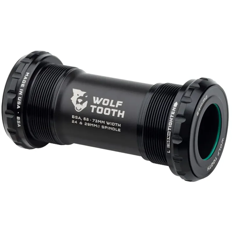 Wolf Tooth BSA Bottom Bracket - Black