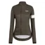 Rapha Core II Women's Cycling Rain Jacket - Deep Coffee/White