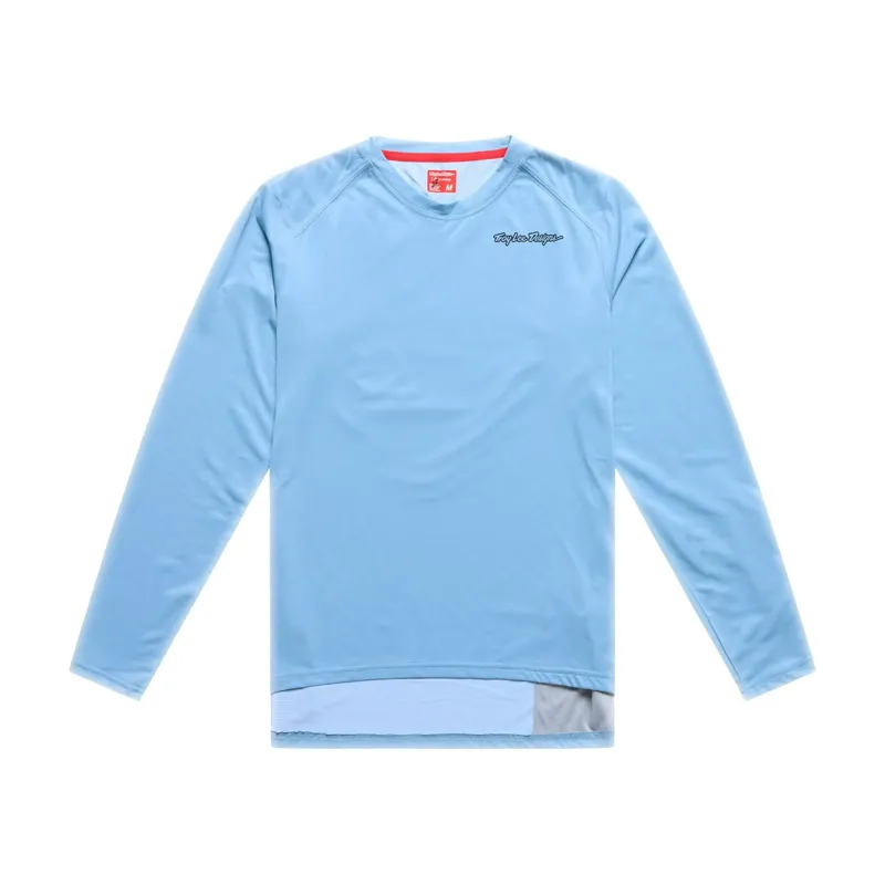 Troy Lee Designs Lilium Pro Women's Long Sleeve Jersey - Mono Dawn Blue