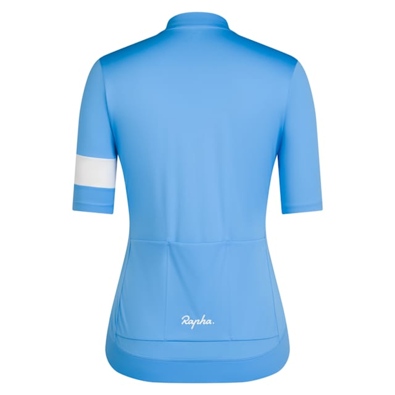 Rapha Core Women's Short Sleeve Jersey - All Aboard/White Alyssum-1