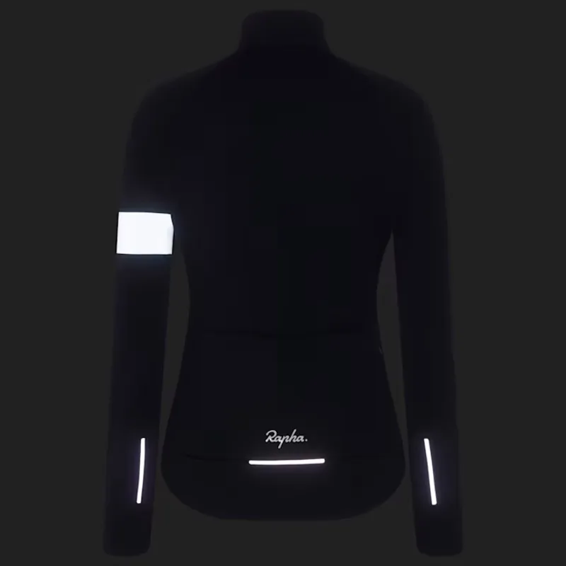 Rapha Core Women's Winter Jacket - Black/White-5