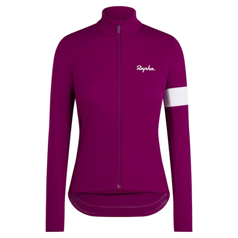 Rapha Core Women's Winter Jacket - Mauve/White