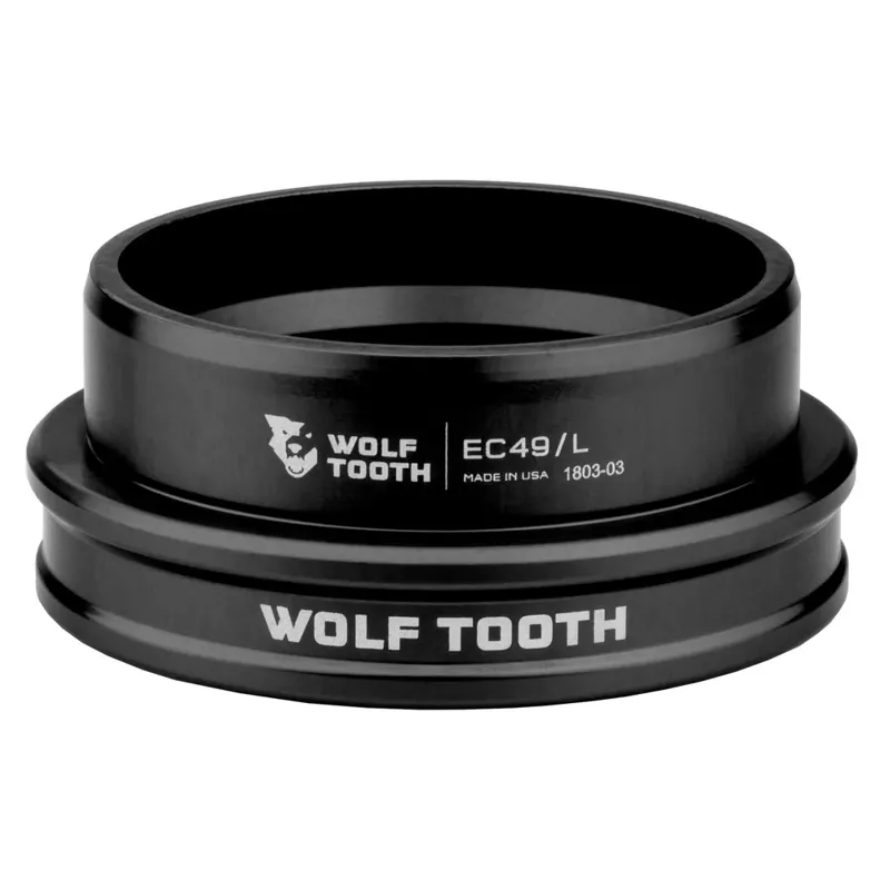 Wolf Tooth Performance External Lower Cup Headset - Black-2