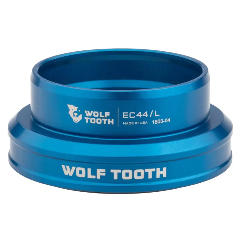Wolf Tooth Performance External Lower Cup Headset - Blue