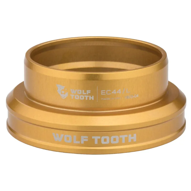 Wolf Tooth Performance External Lower Cup Headset - Gold