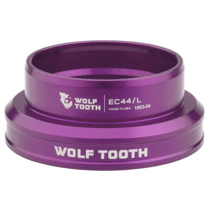 Wolf Tooth Performance External Lower Cup Headset - Purple