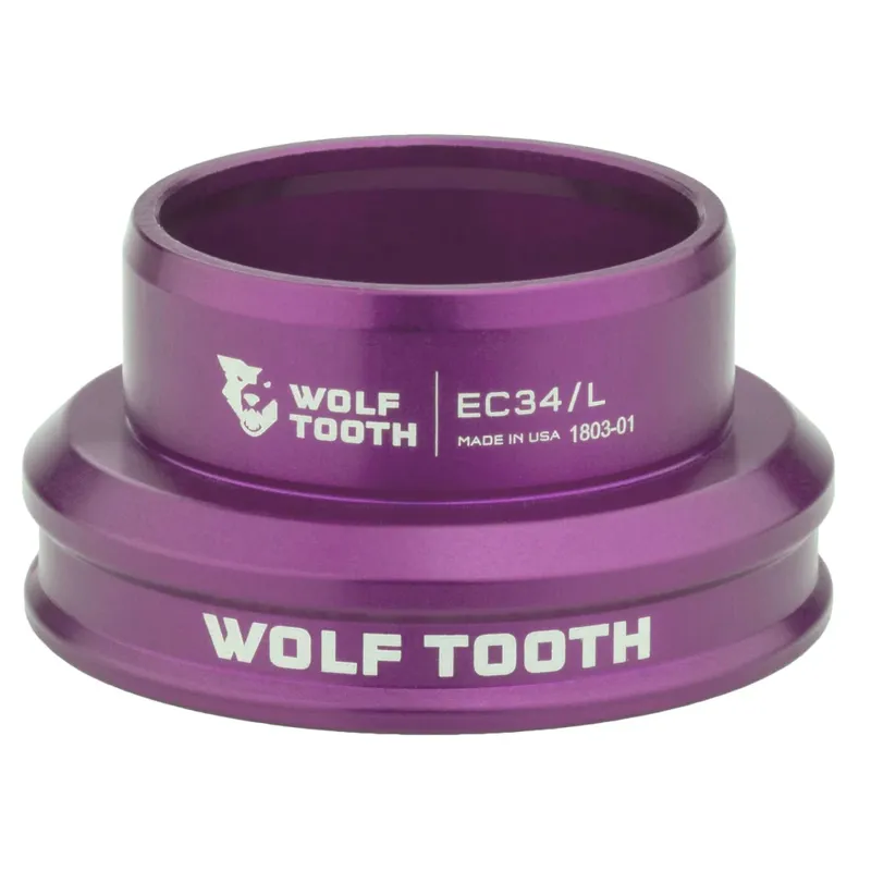 Wolf Tooth Performance External Lower Cup Headset - Purple-1