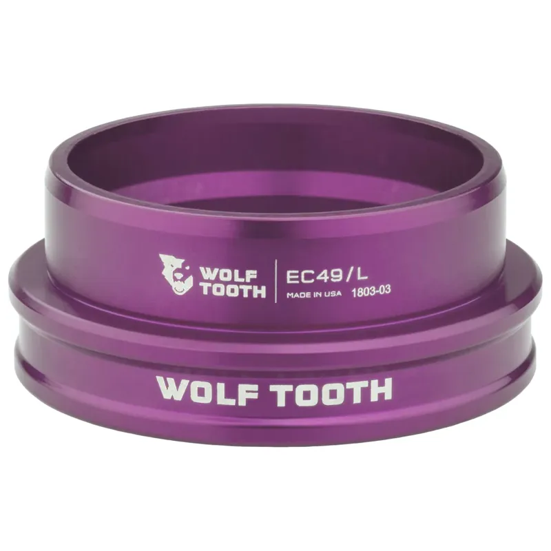 Wolf Tooth Performance External Lower Cup Headset - Purple-2
