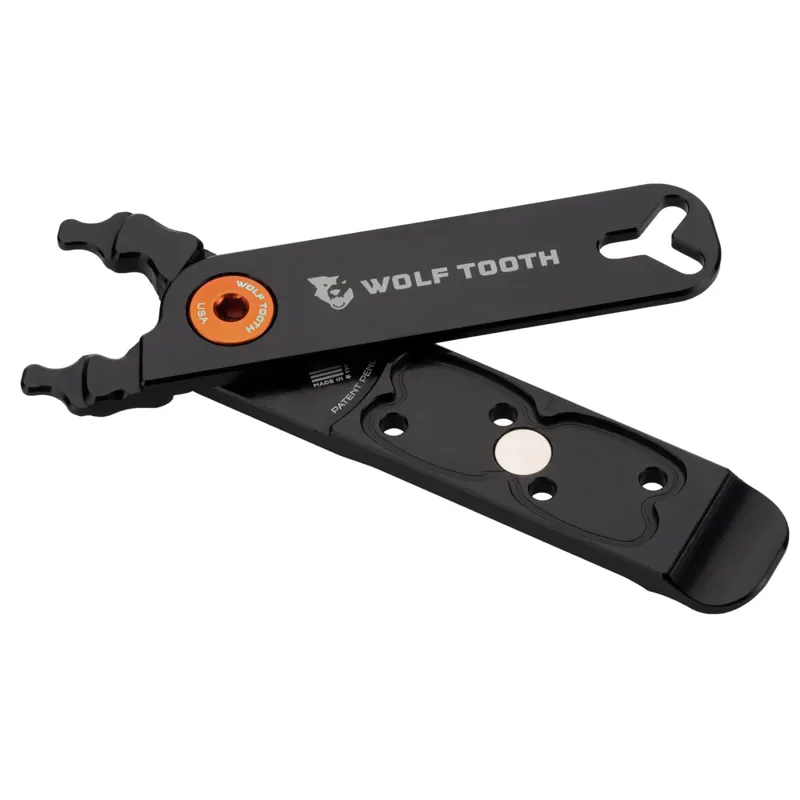 Wolf Tooth Master Link Combo Pack Pliers - Black/Orange