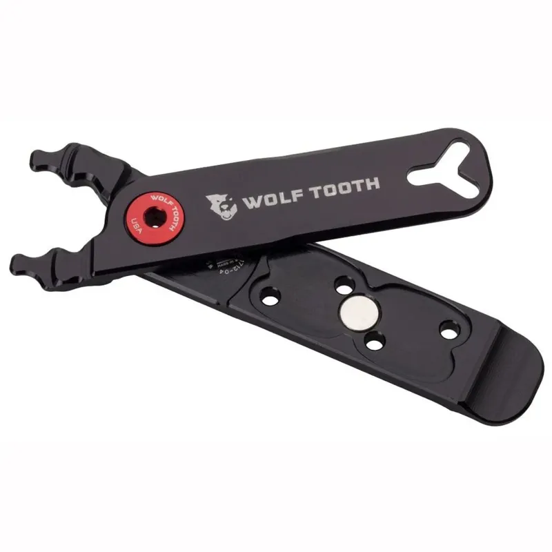 Wolf Tooth Master Link Combo Pack Pliers - Black/Red