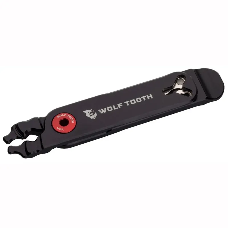 Wolf Tooth Master Link Combo Pack Pliers - Black/Red-1