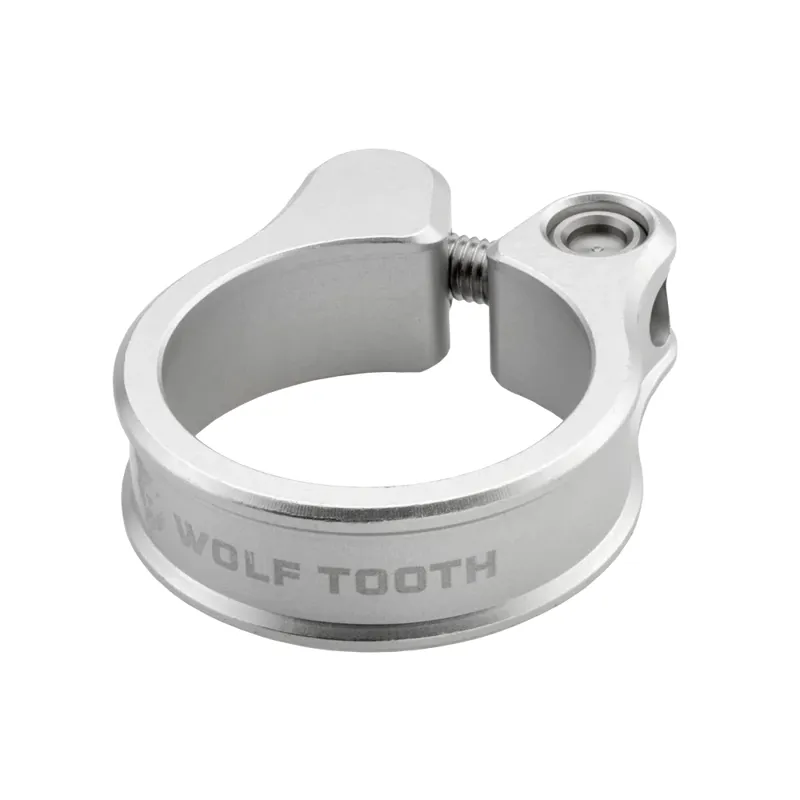 Wolf Tooth Seatpost Clamp - Raw Silver