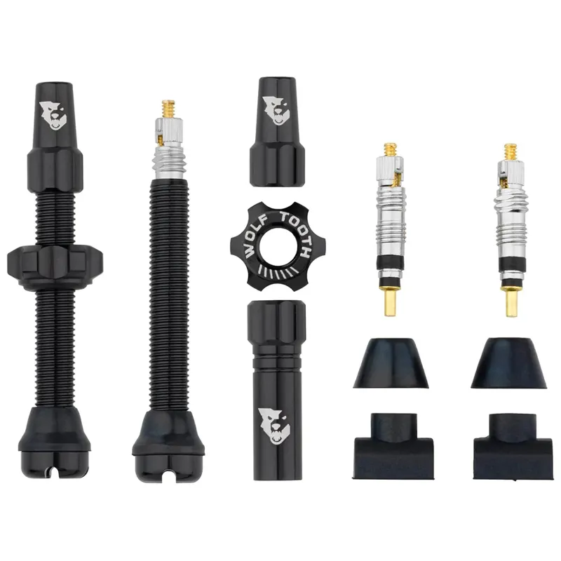 Wolf Tooth Tubeless Valve Stems - Black