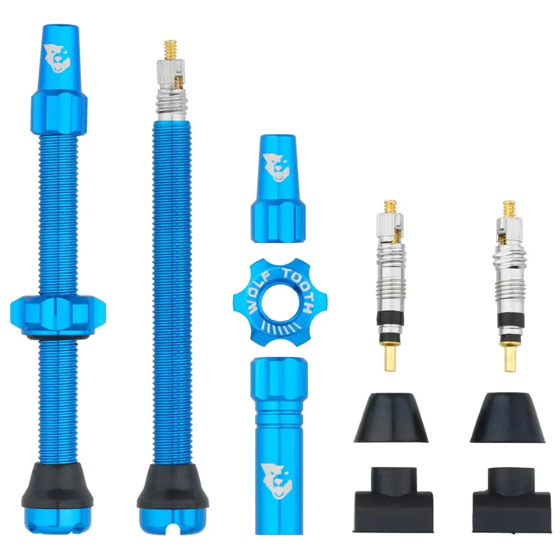 Wolf Tooth Tubeless Valve Stems - Blue