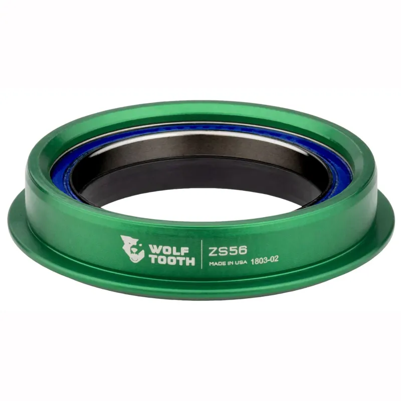Wolf Tooth Performance Zero Stack  Lower ZS56/40 Headset - Green