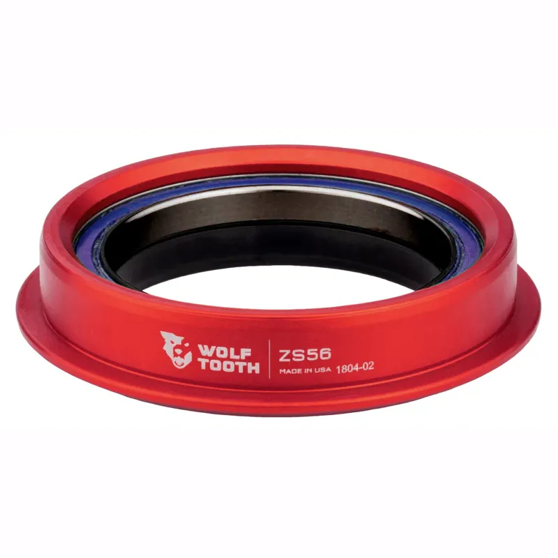 Wolf Tooth Performance Zero Stack  Lower ZS56/40 Headset - Red