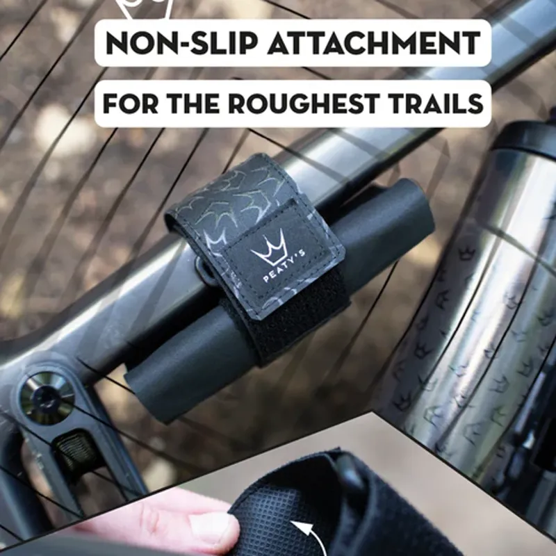 Peaty's HoldFast Trail Tool Wrap - Nightrider Black-1