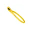 Hiplok Z-Lok Combo Armoured Single Reuseable Tie - Yellow - 40cm