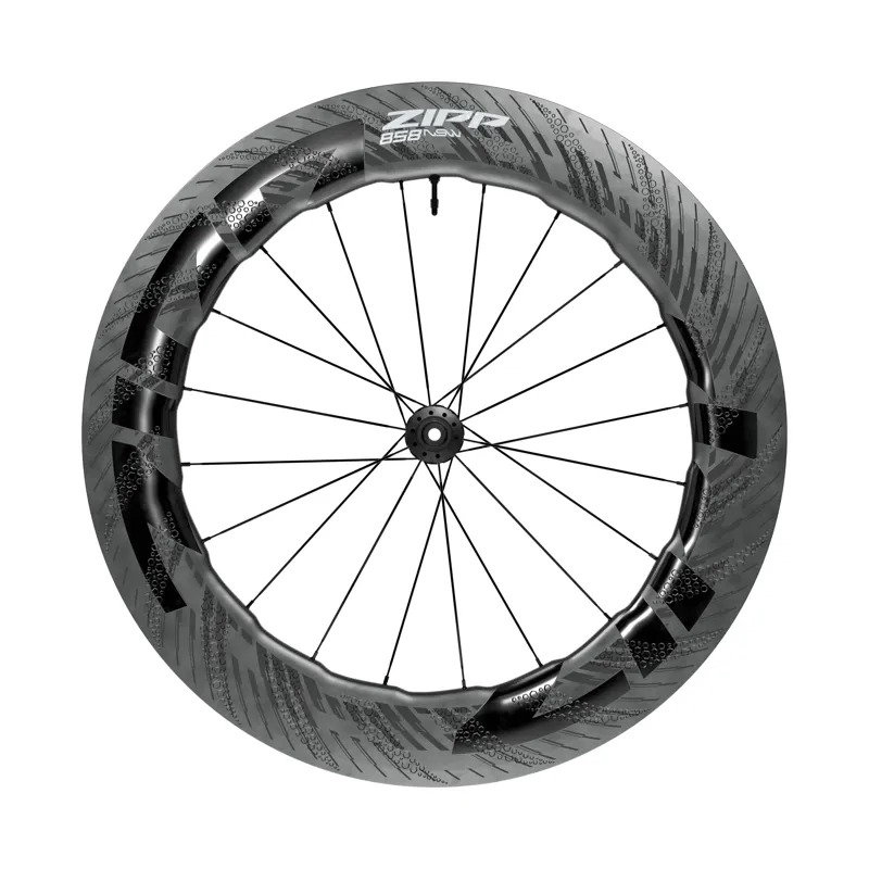 Zipp 858 NSW  Carbon Tubeless Disc Brake Rear Road Wheel - D1