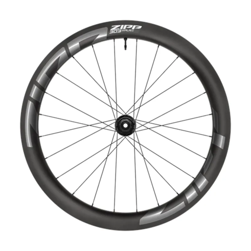 Zipp 303 XPLR S Carbon B1 700c Gravel Front Wheel - Dark Grey Graphic