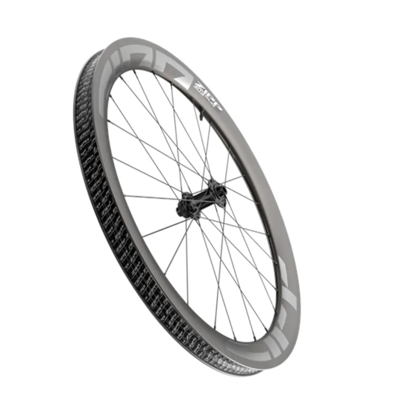 Zipp 303 XPLR S Carbon B1 700c Gravel Front Wheel - Dark Grey Graphic-1