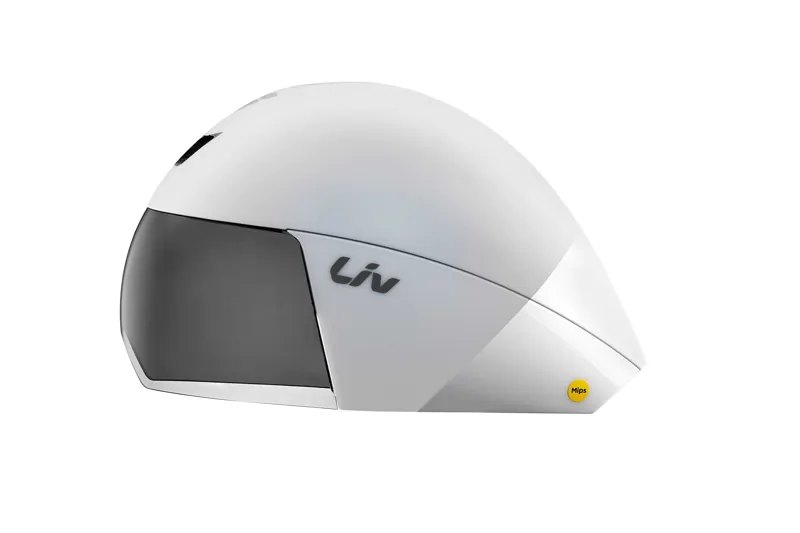 Liv Rivet Mips Women's TT/Aero Helmet - White-1