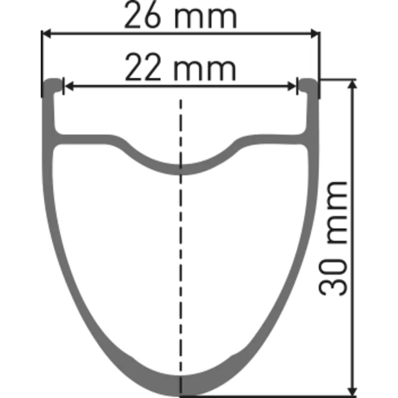 Dt Swiss A 1800 SPLINE Centre Lock Clincher 30x22mm Wheel - SRAM XDR-3