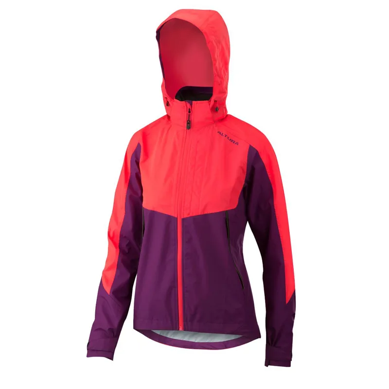 Altura Nightvision Thunderstorm Womens Jacket - Purple/Pink Reflective