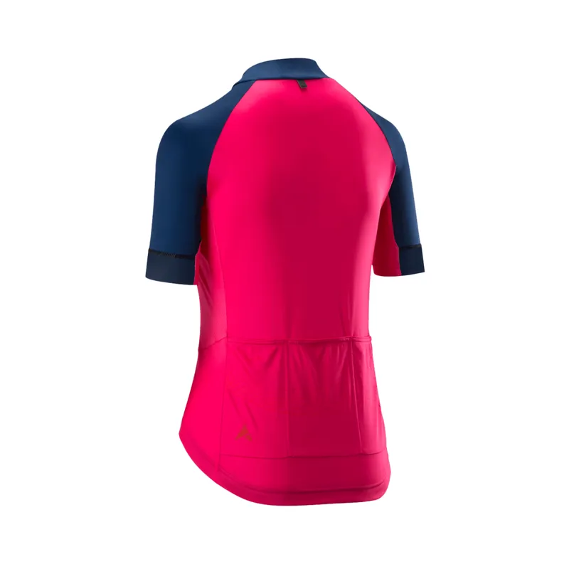 Altura Firestorm Womens Short Sleeve Jersey - Hi-Viz Pink/Blue-1