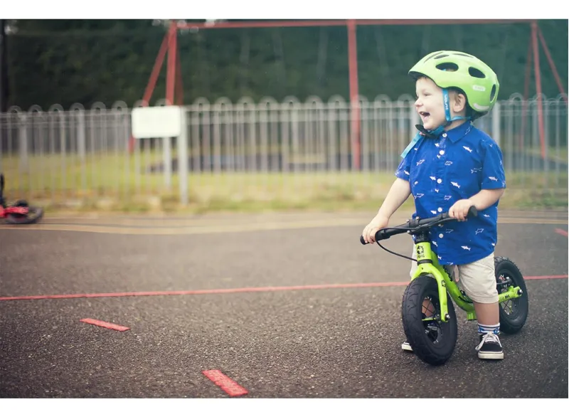 Frog Tadpole Mini 10w 2025 Kids Balance Bike - Green-1