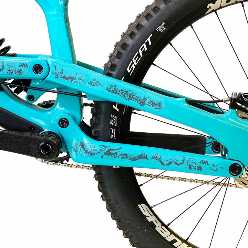 AMS Frame Guard Extra Red Bull Hardline - Grey-2