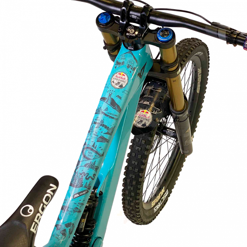 AMS Frame Guard Extra Red Bull Hardline - Grey-4
