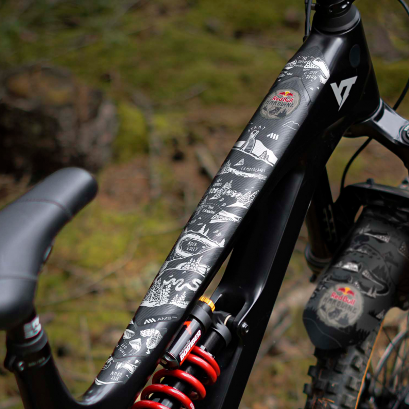 AMS Frame Guard Extra Red Bull Hardline - Grey-6