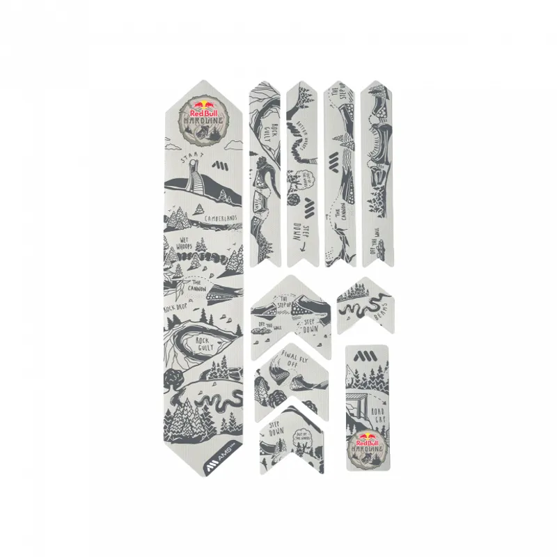 AMS Frame Guard Extra Red Bull Hardline - Grey
