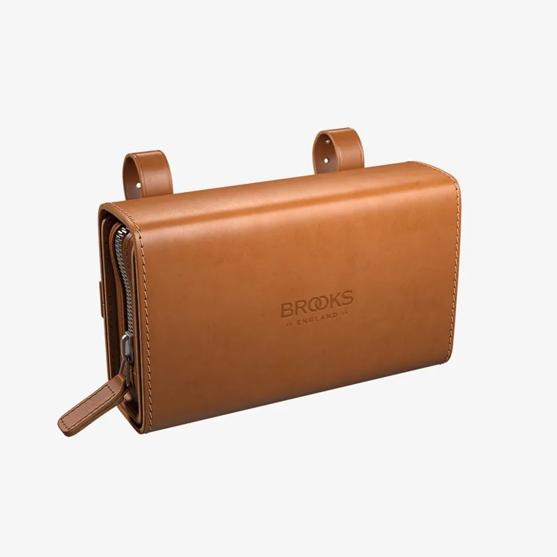 Brooks D Shaped Saddle Bag - Honey