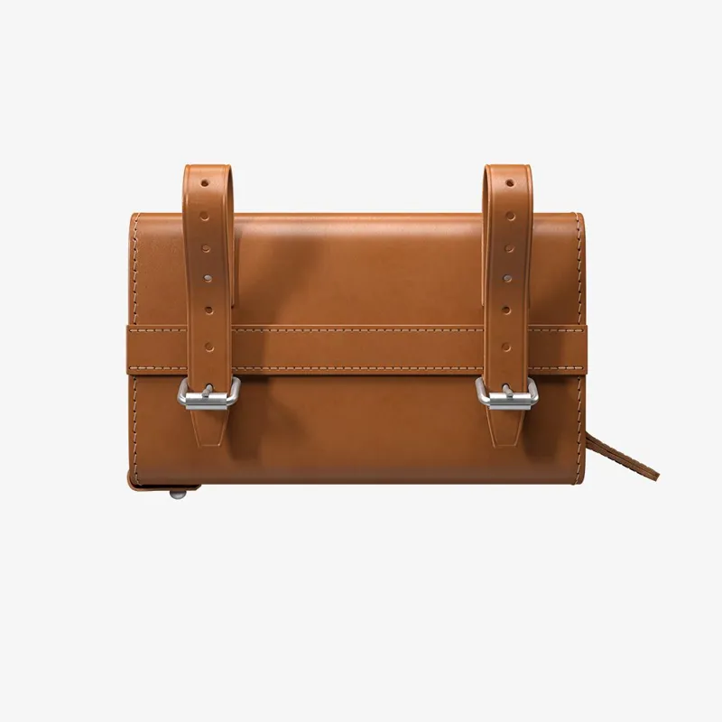 Brooks D Shaped Saddle Bag - Honey-2