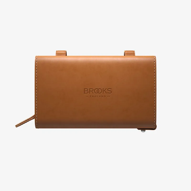 Brooks D Shaped Saddle Bag - Honey-1