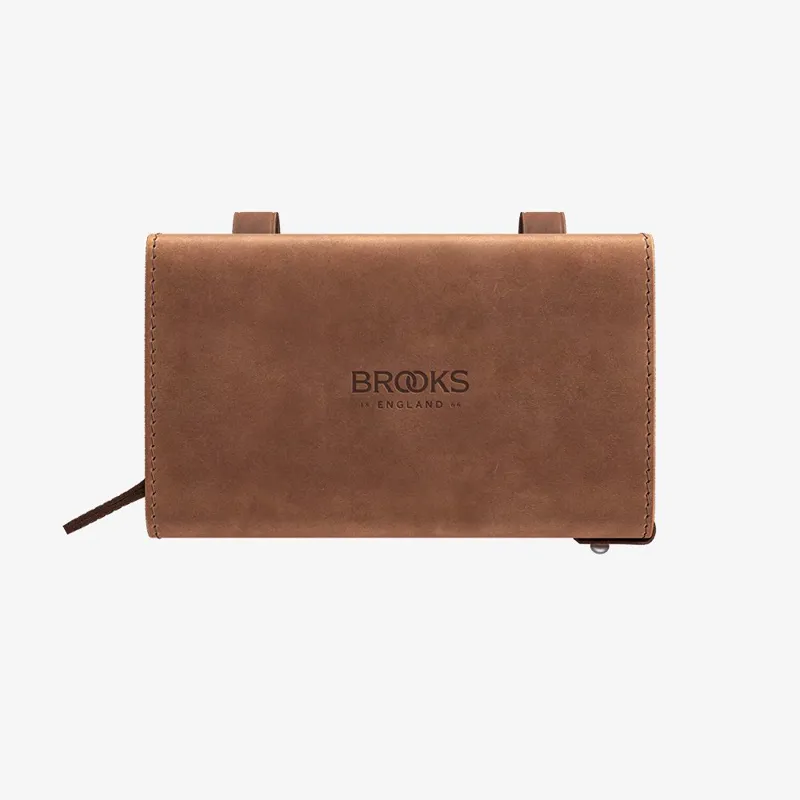 Brooks D Shaped Saddle Bag - Pre-Aged-1