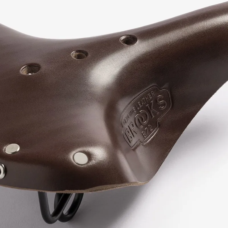 Brooks B72 Saddle - 205mm - Brown-5