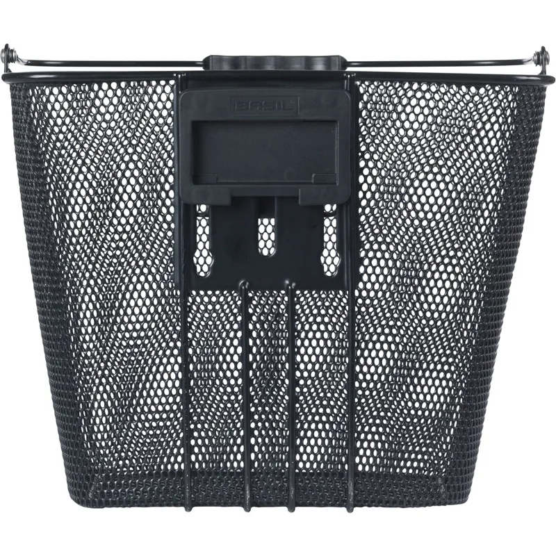 Basil Bilbao KF Front Basket - Black-2