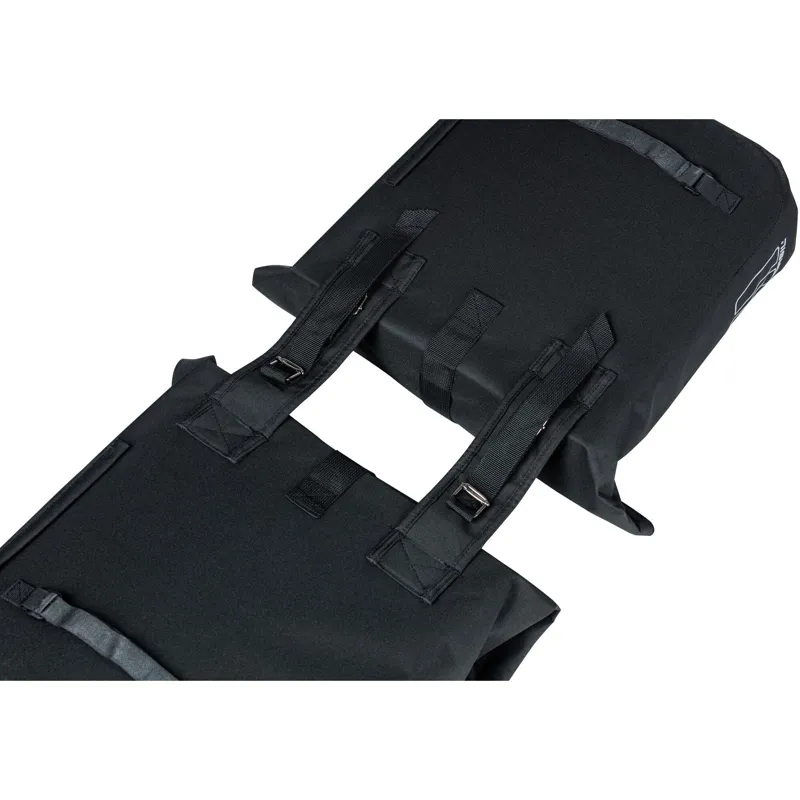 Basil City Double Pannier Bags - 28- 32 Litre - Black-3