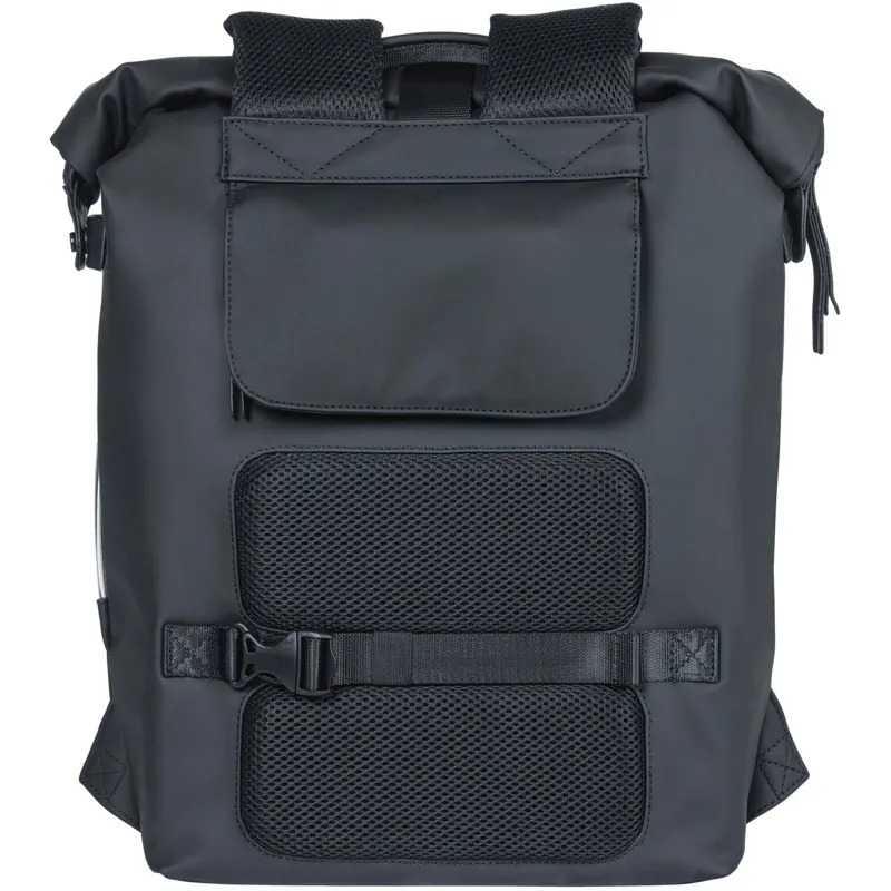Basil SoHo Nordlicht Bicycle Pannier/Backpack - 17 Litre - Black-2