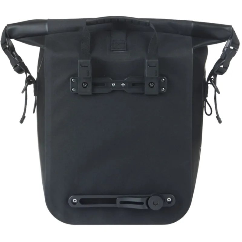 Basil Navigator Waterproof Pannier Bag with MIK Hooks - 12-15 Litre - Black-2