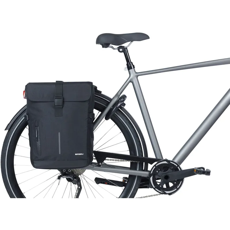 Basil Move Double Pannier Bag - 30 Litre - Black-5