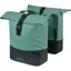 Basil Cove Double Pannier Bags -28-32 Litres - Silvergreen/Black