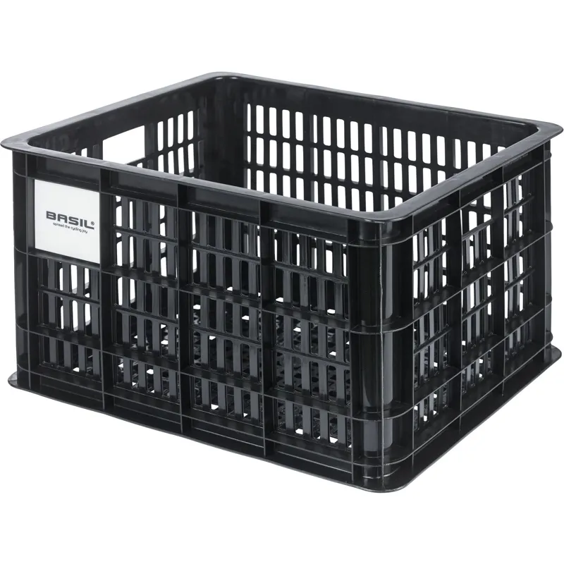 Basil MIK Bicycle Crate - 29.5 Litre - Black