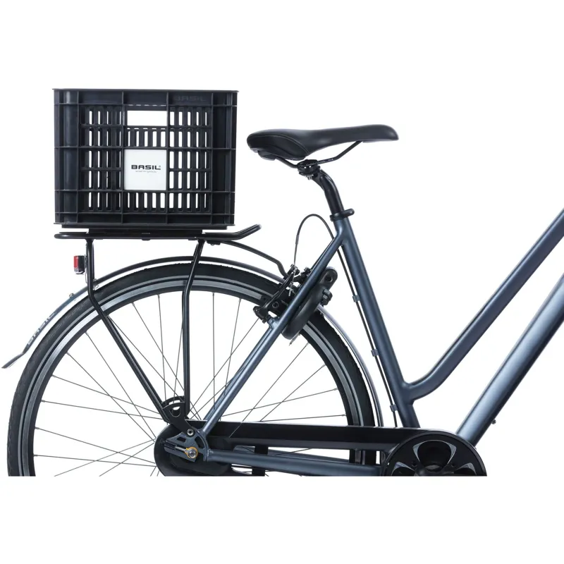 Basil MIK Bicycle Crate - 29.5 Litre - Black-3