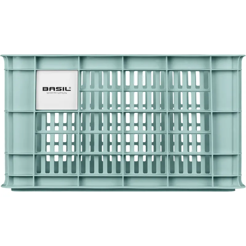 Basil Bicycle Crate - 40 Litre - Silver Blue-1